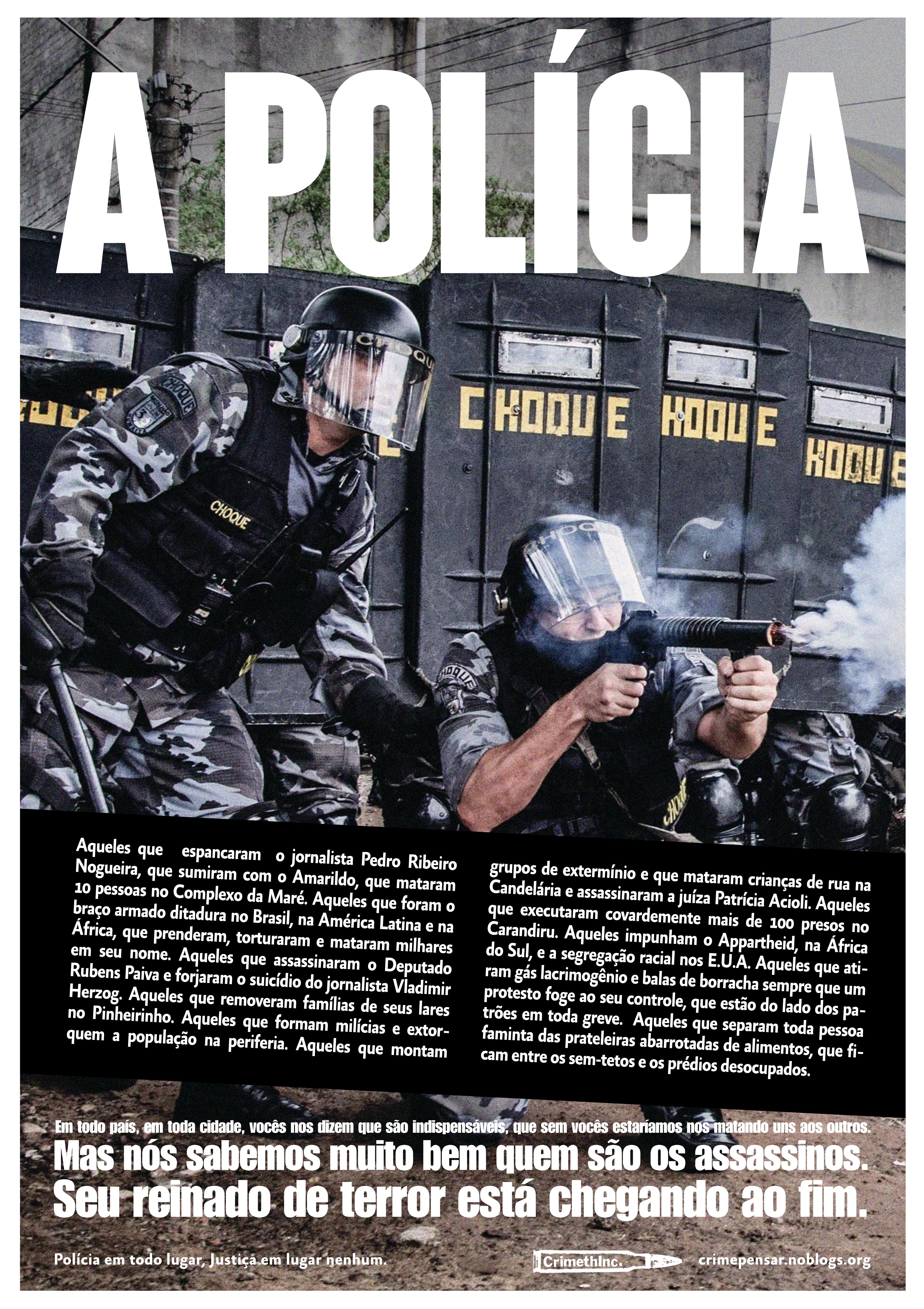 Poster "A polícia" 2